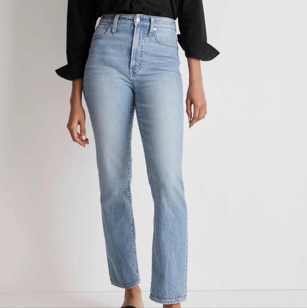 Madewell perfect vintage straight tall